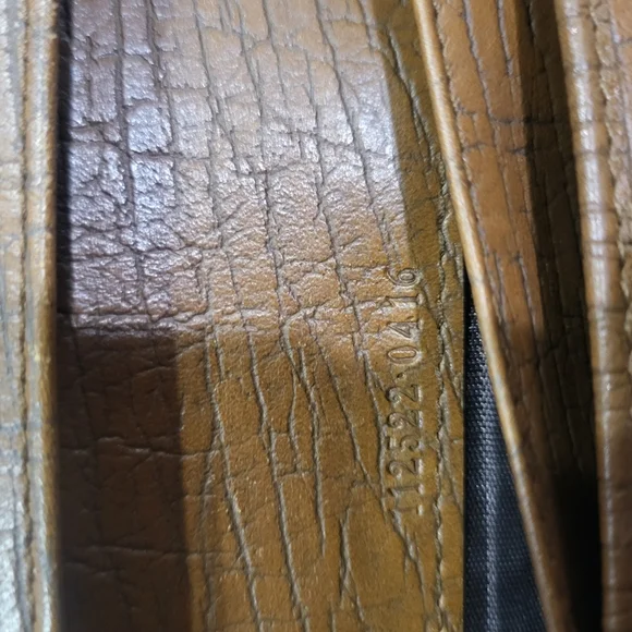 GUCCI Monogram Bamboo Wallet Brown - Picture 10 of 12